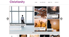Desktop Screenshot of christianity.org.uk