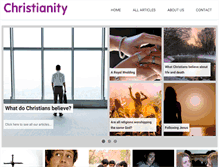 Tablet Screenshot of christianity.org.uk